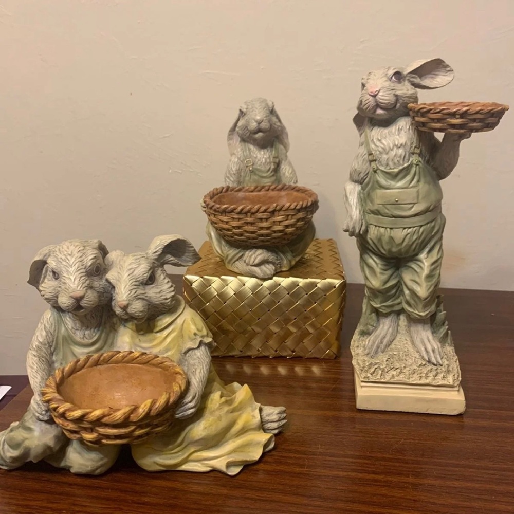 Vintage Chrisdon rabbits